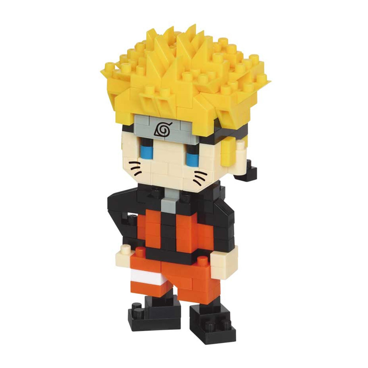 NanoBlock - Juguete con piezas Nanoblock Naruto Uzumaki Kawada.
