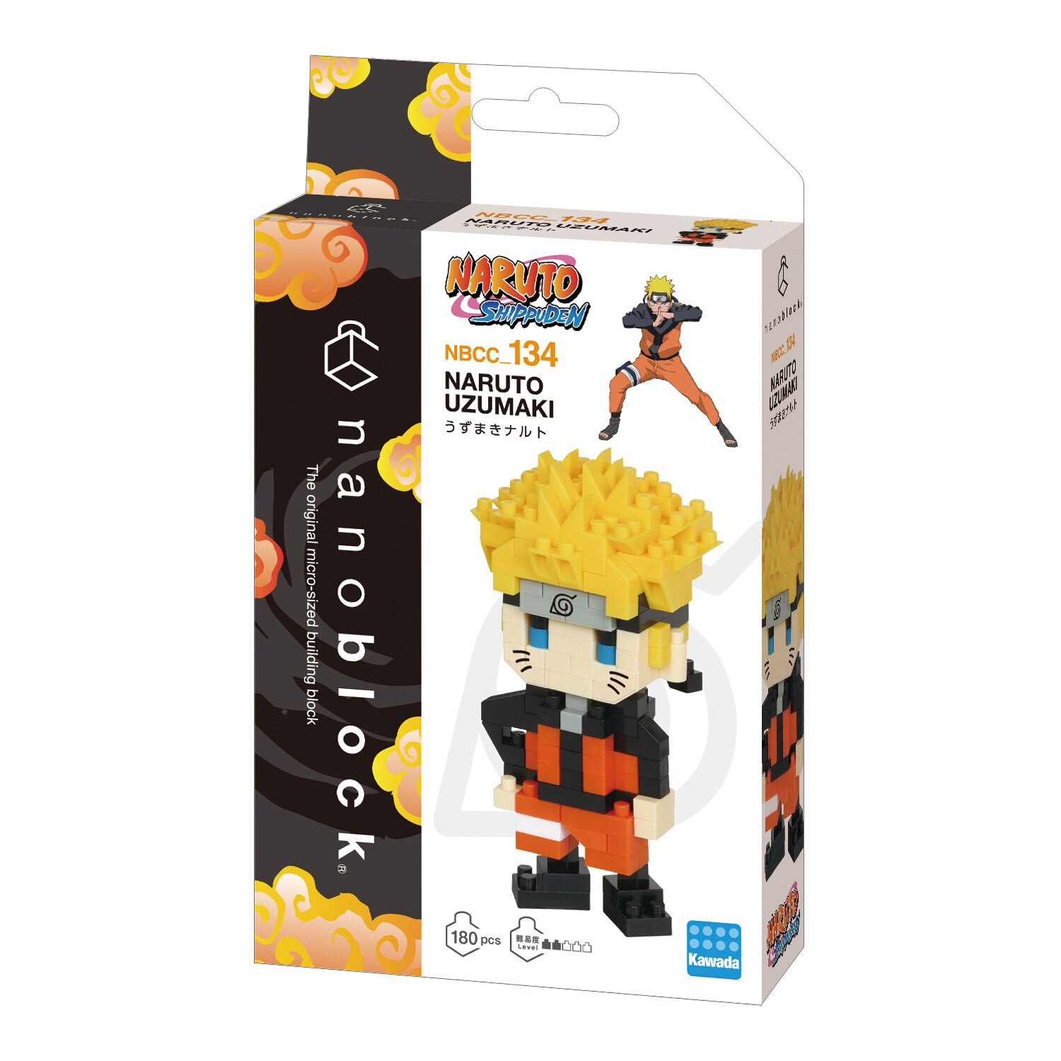 Juguete con piezas Nanoblock Naruto Uzumaki Kawada 2