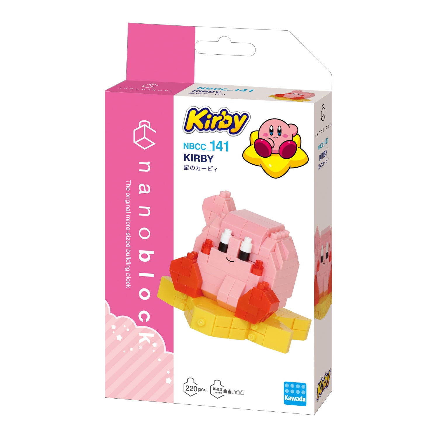 Juguete con piezas Nanoblock Kirby Kawada 2