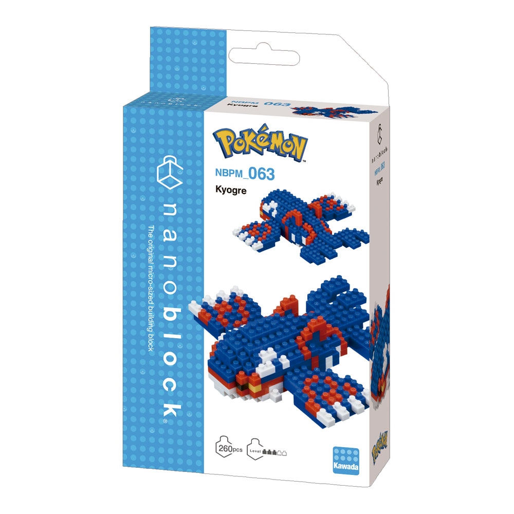 Juguete con piezas Nanoblock Kyogre Kawada 2
