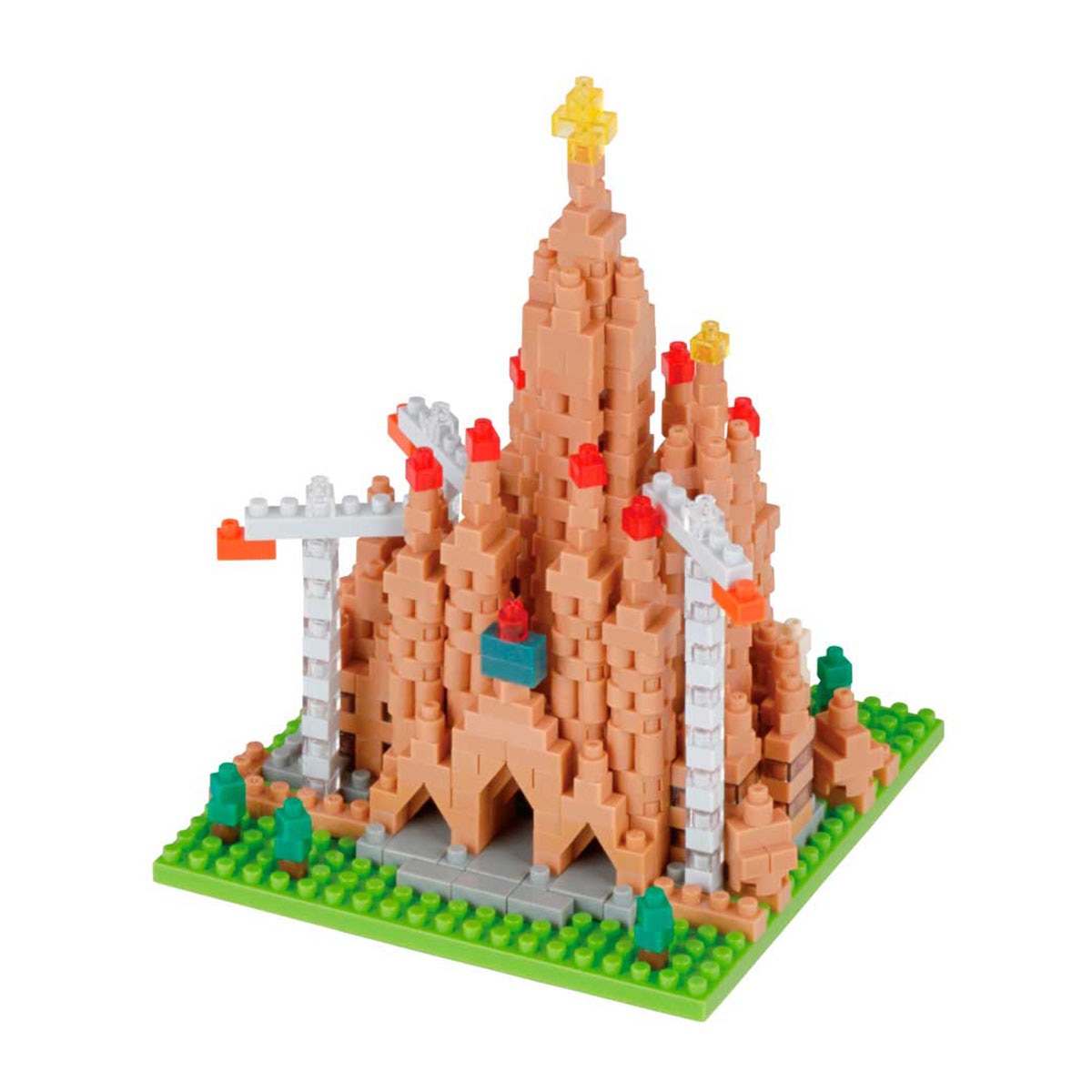 NanoBlock - Juguete con piezas Nanoblock Sagrada Familia Kawada.