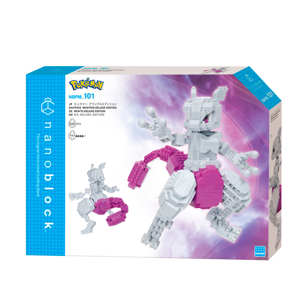 Juguete con piezas Nanoblock Mewtwo Deluxe Kawada 2