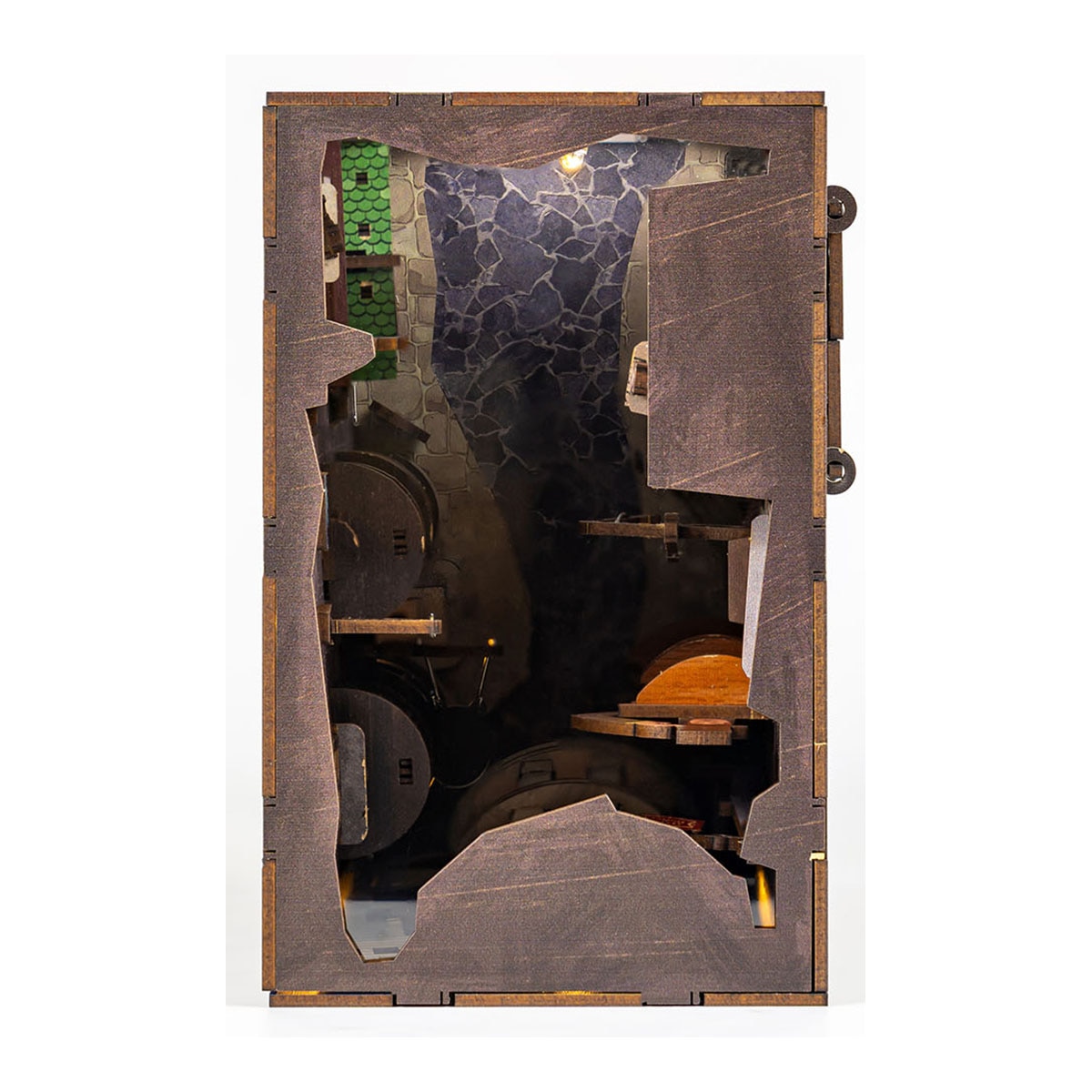 Sujeta libros con luz para montar Diagon Alley Harry Potter Revell 8