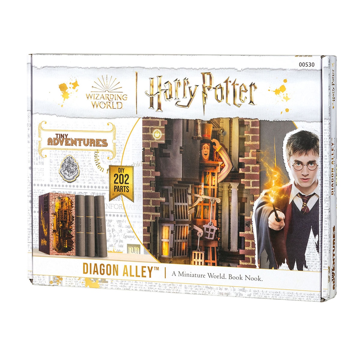Sujeta libros con luz para montar Diagon Alley Harry Potter Revell 15