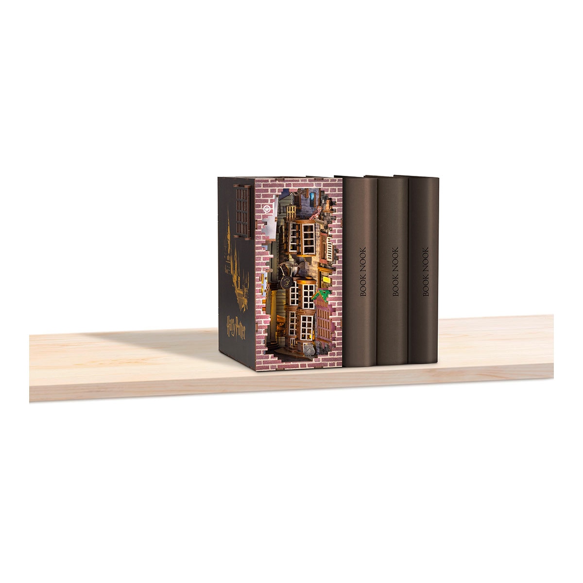 Sujeta libros con luz para montar Diagon Alley Harry Potter Revell 17