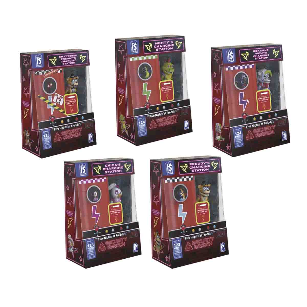 Toy Partner - Set de construcción Figusa Security Breach Five Nights at Freddy's modelos surtidos.
