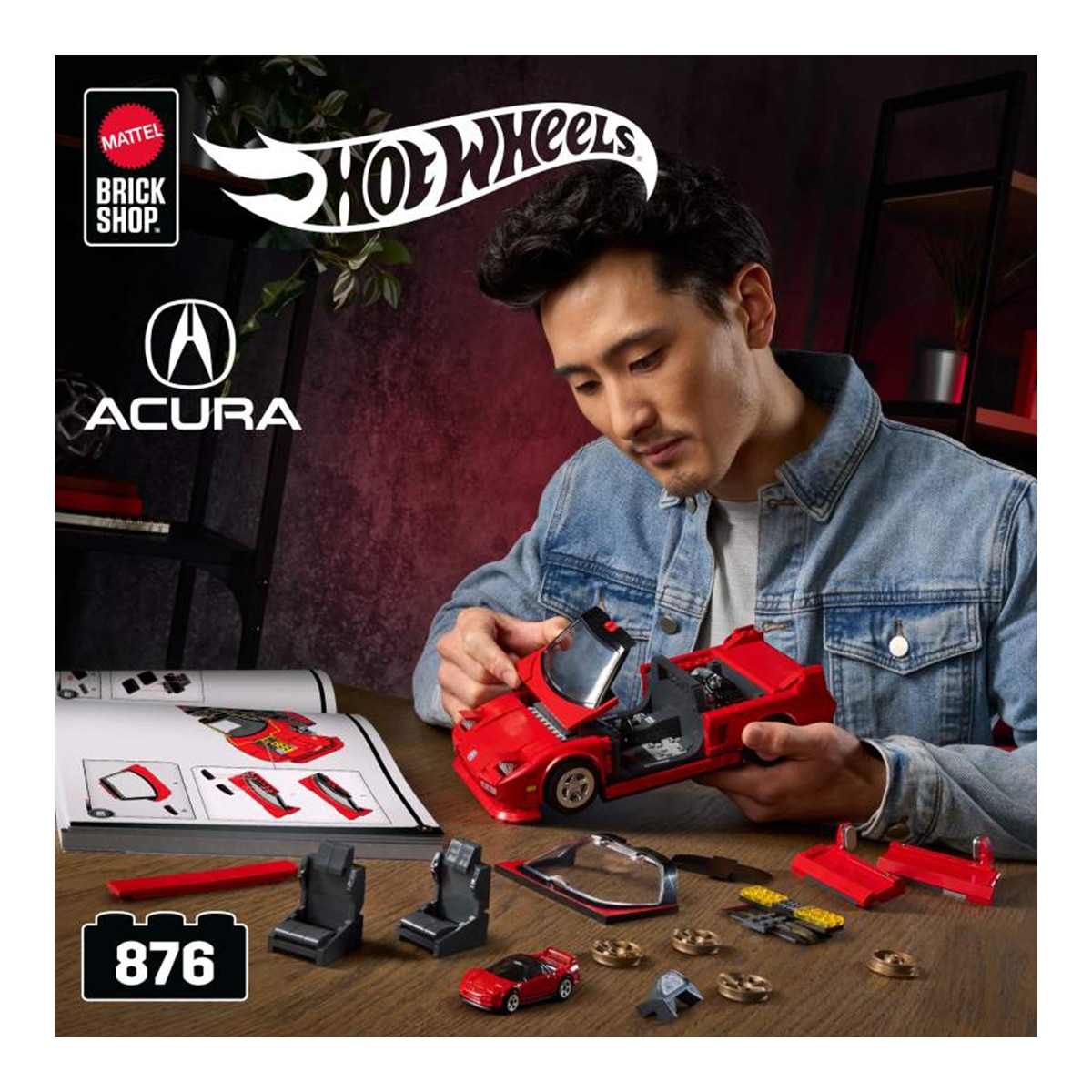 Coche de Construcción Serie Élite Acura Hot Wheels Mattel 2
