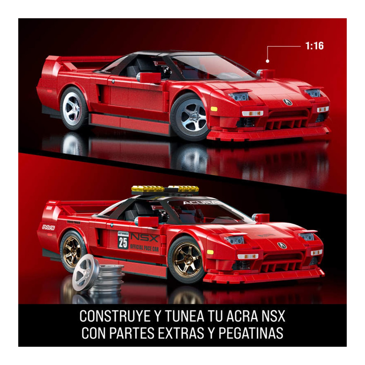Coche de Construcción Serie Élite Acura Hot Wheels Mattel 3
