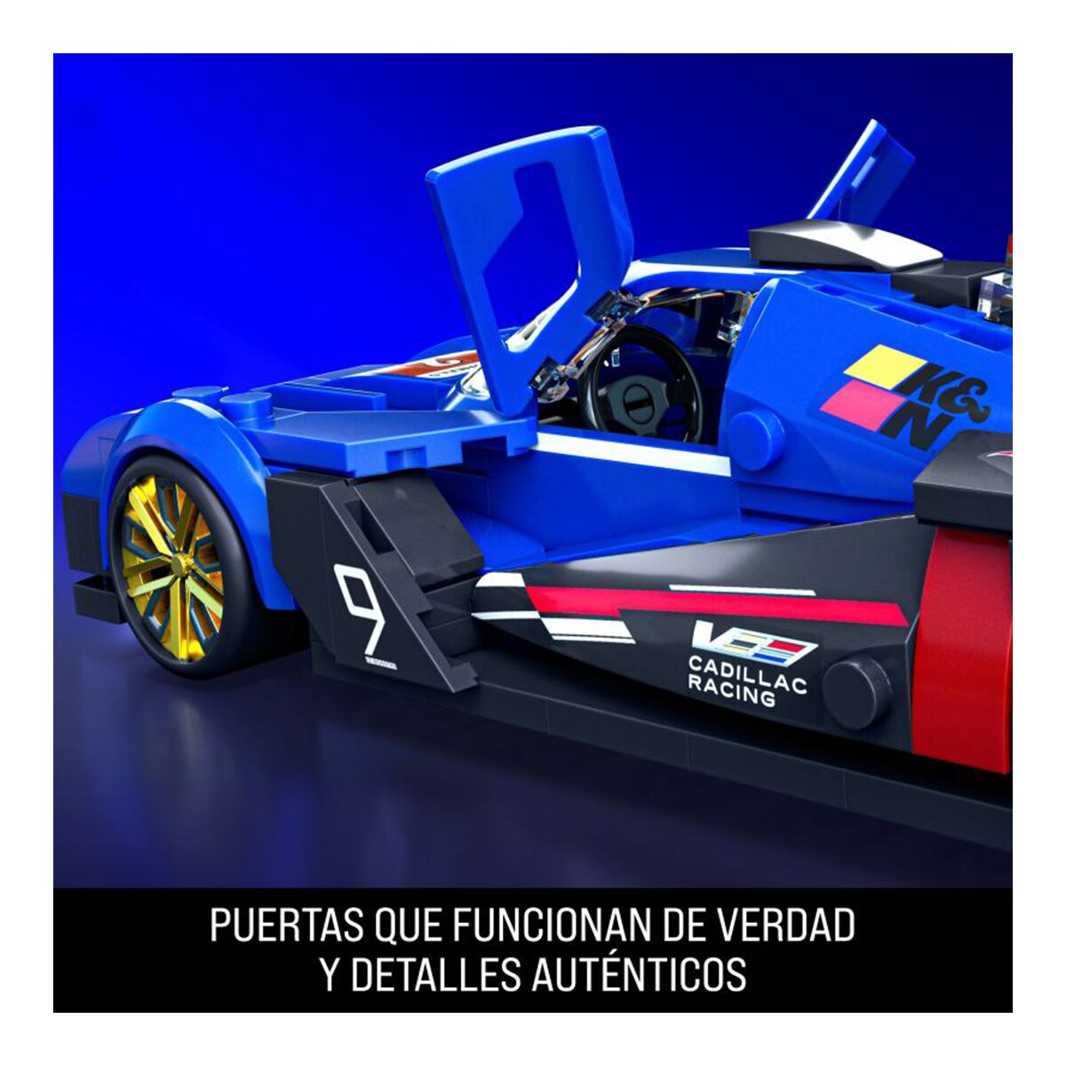 Coche de Construcción Serie Speed Cadillac Hot Wheels Mattel 7