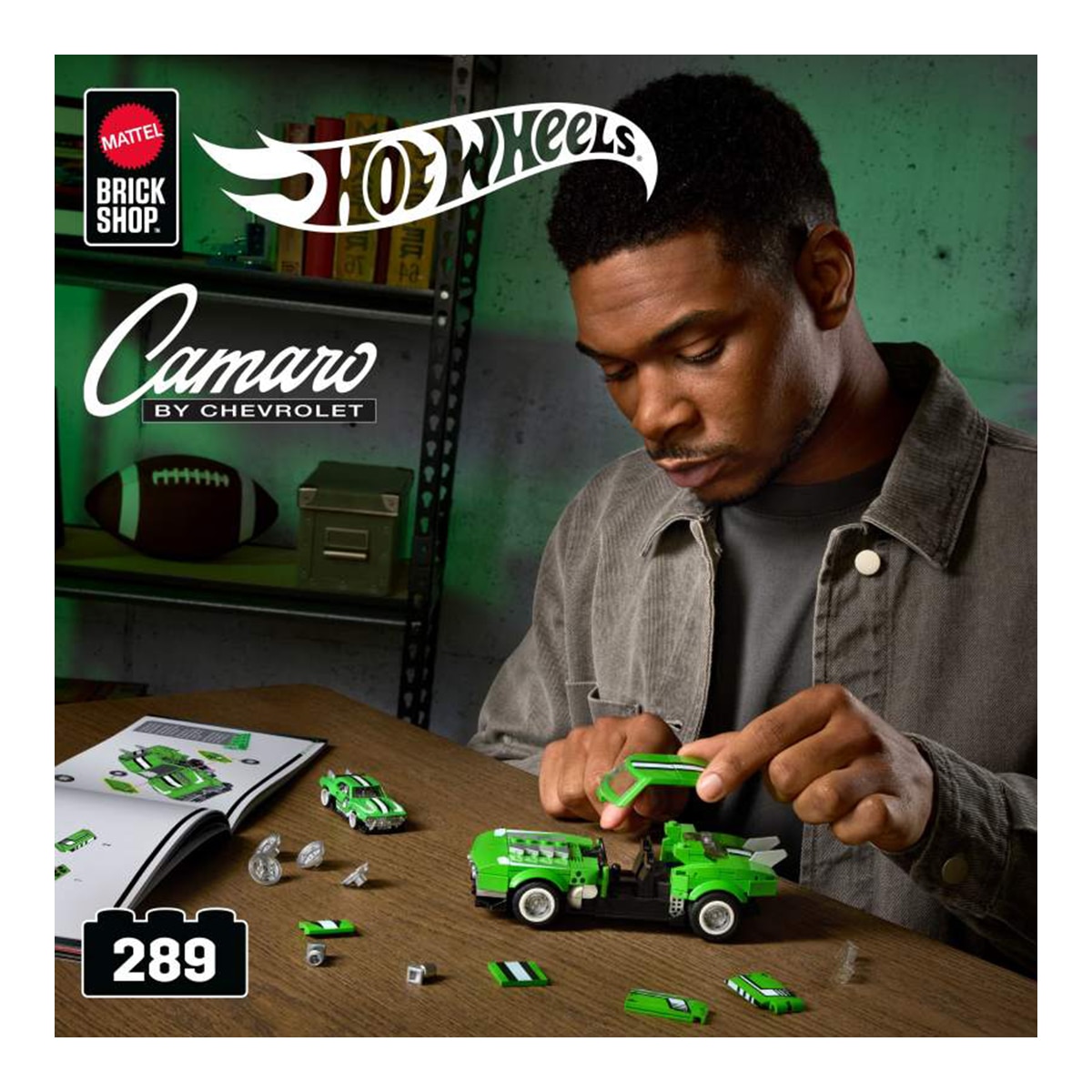 Coche de Construcción Camaro Speed Series Hot Wheels Mattel 2