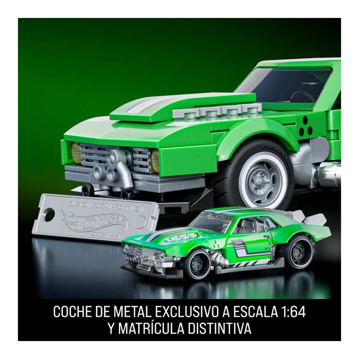 Coche de Construcción Camaro Speed Series Hot Wheels Mattel 5