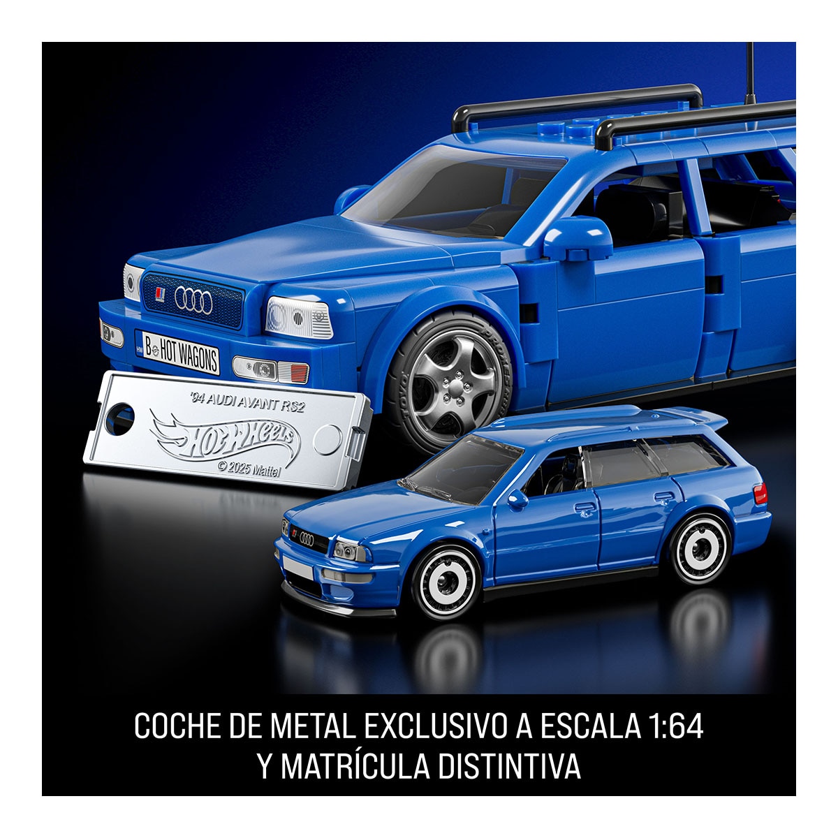 Carro Hot Wheels Speed - Series Audi - Set de Construção 5