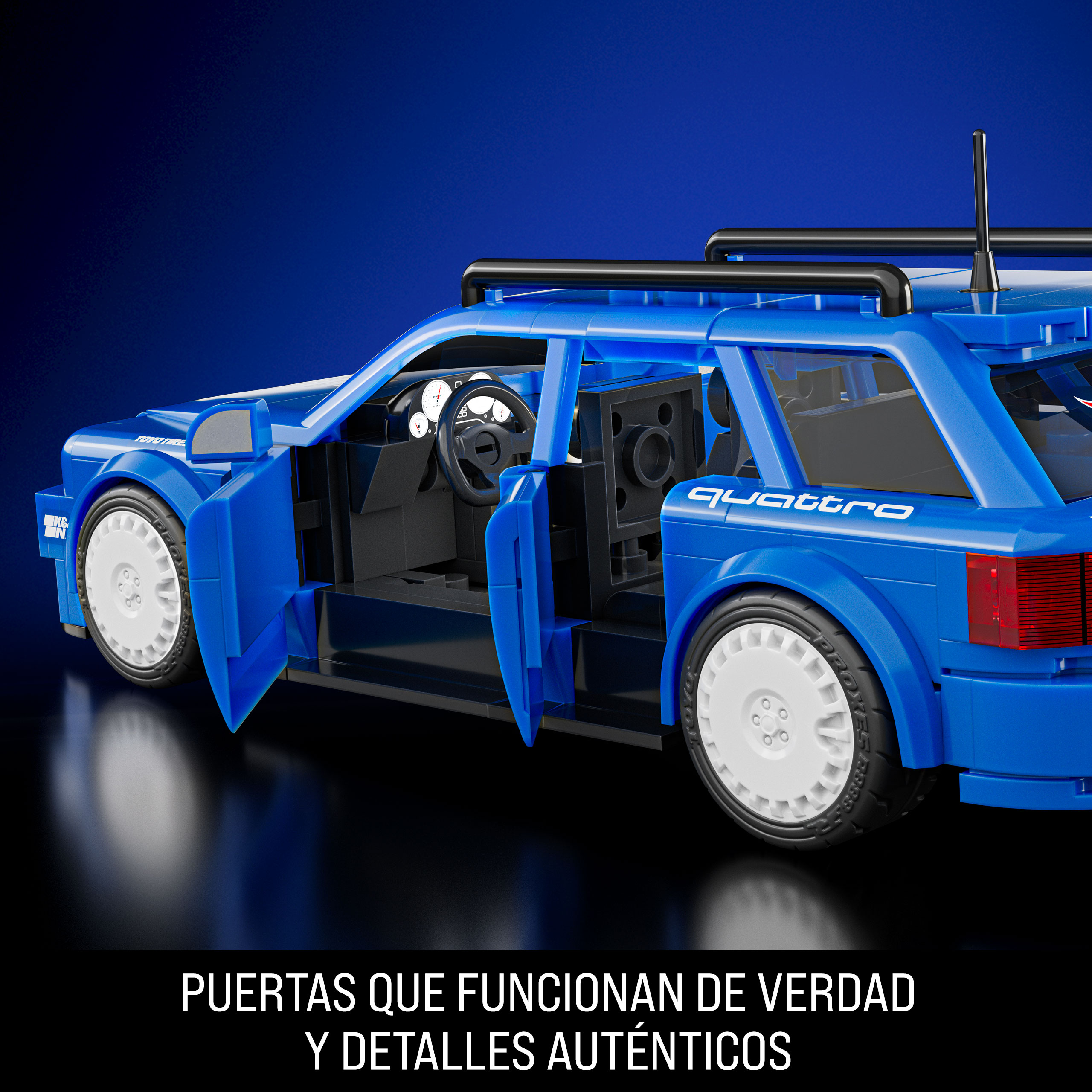 Carro Hot Wheels Speed - Series Audi - Set de Construção 6