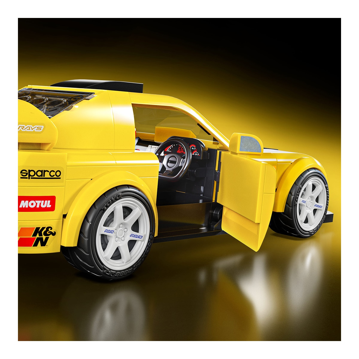 Conjunto de Construcción Serie Speed Honda S2000 Hot Wheels Mattel