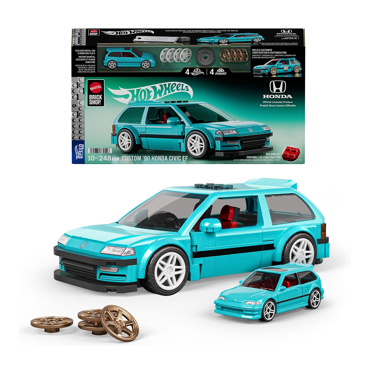 Imagem 0 de Carro Hot Wheels Speed Custom '90 Honda Civic EF