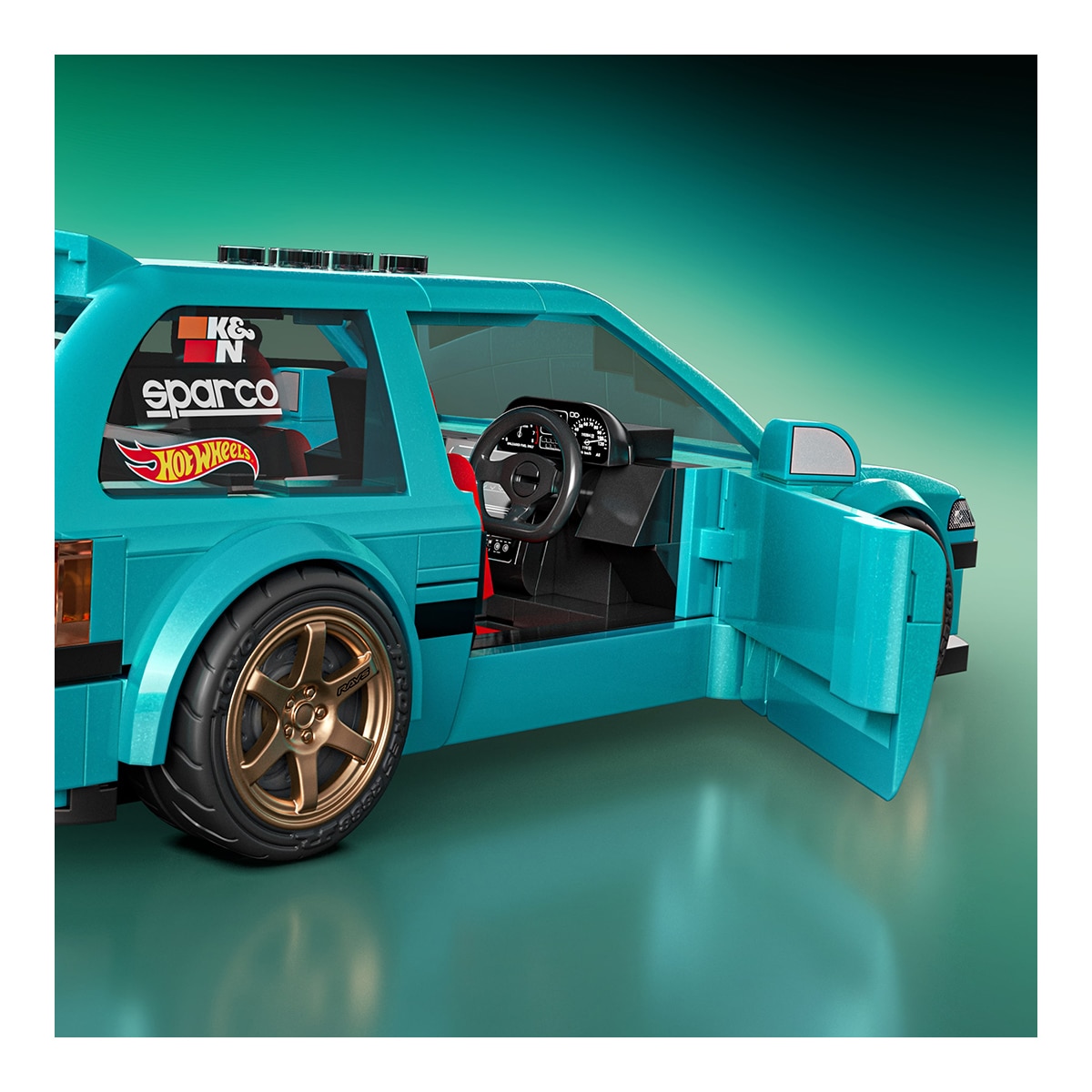ミニカー HW Limited Edition 1 pcs FC RIGTH Conjunto de Construcción Serie Speed Honda Civic Hot Wheels Mattel