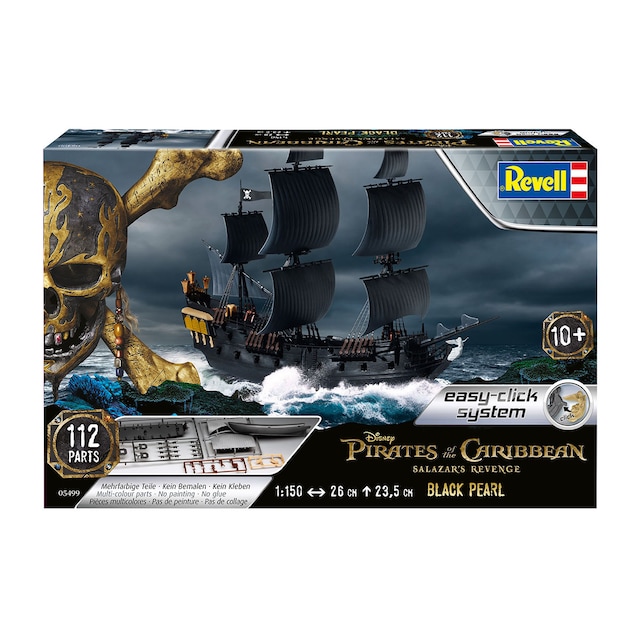 Imagen 0 de Kit de montaje a presión Black Pearl Piratas del Caribe Revell