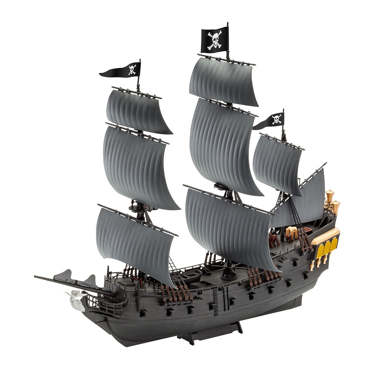 Kit de montaje a presión Black Pearl Piratas del Caribe Revell 2