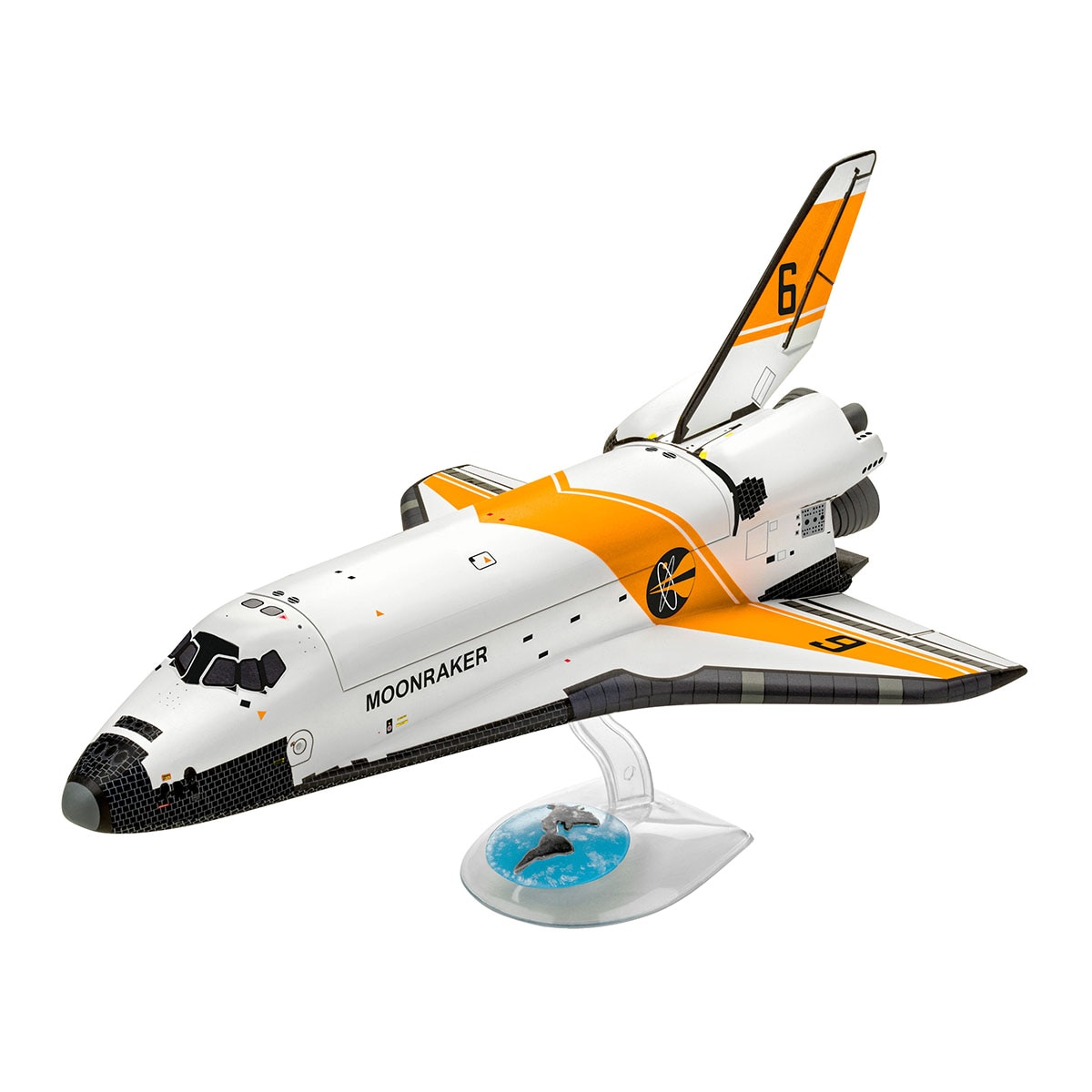 Revell – Maqueta James Bond Moonraker con accesorios básicos Revell.