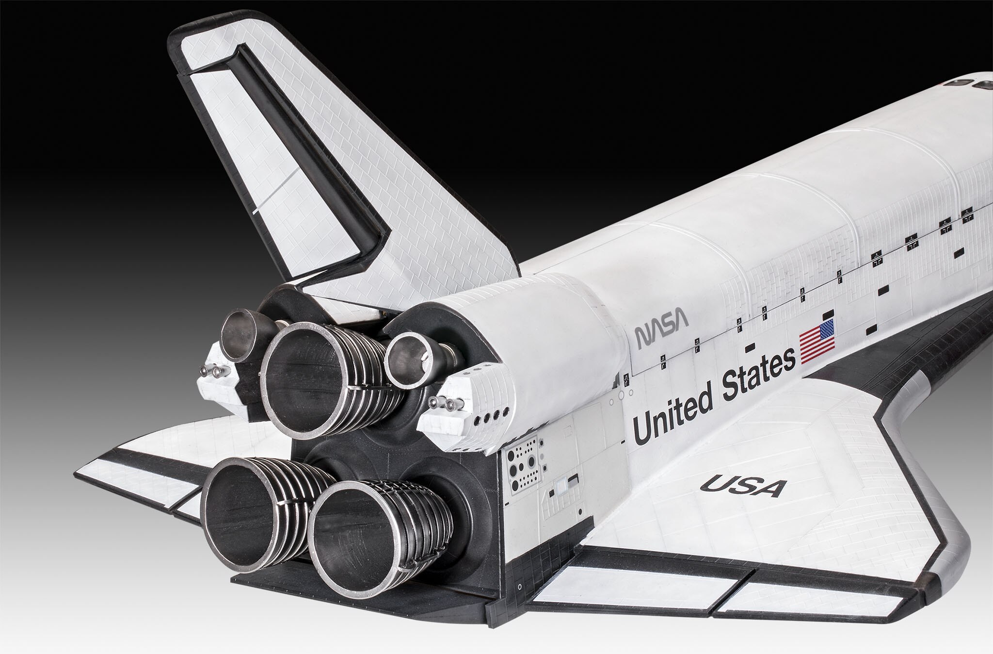Maqueta Transbordador Espacial 40º Aniversario con accesorios básicos Revell 7