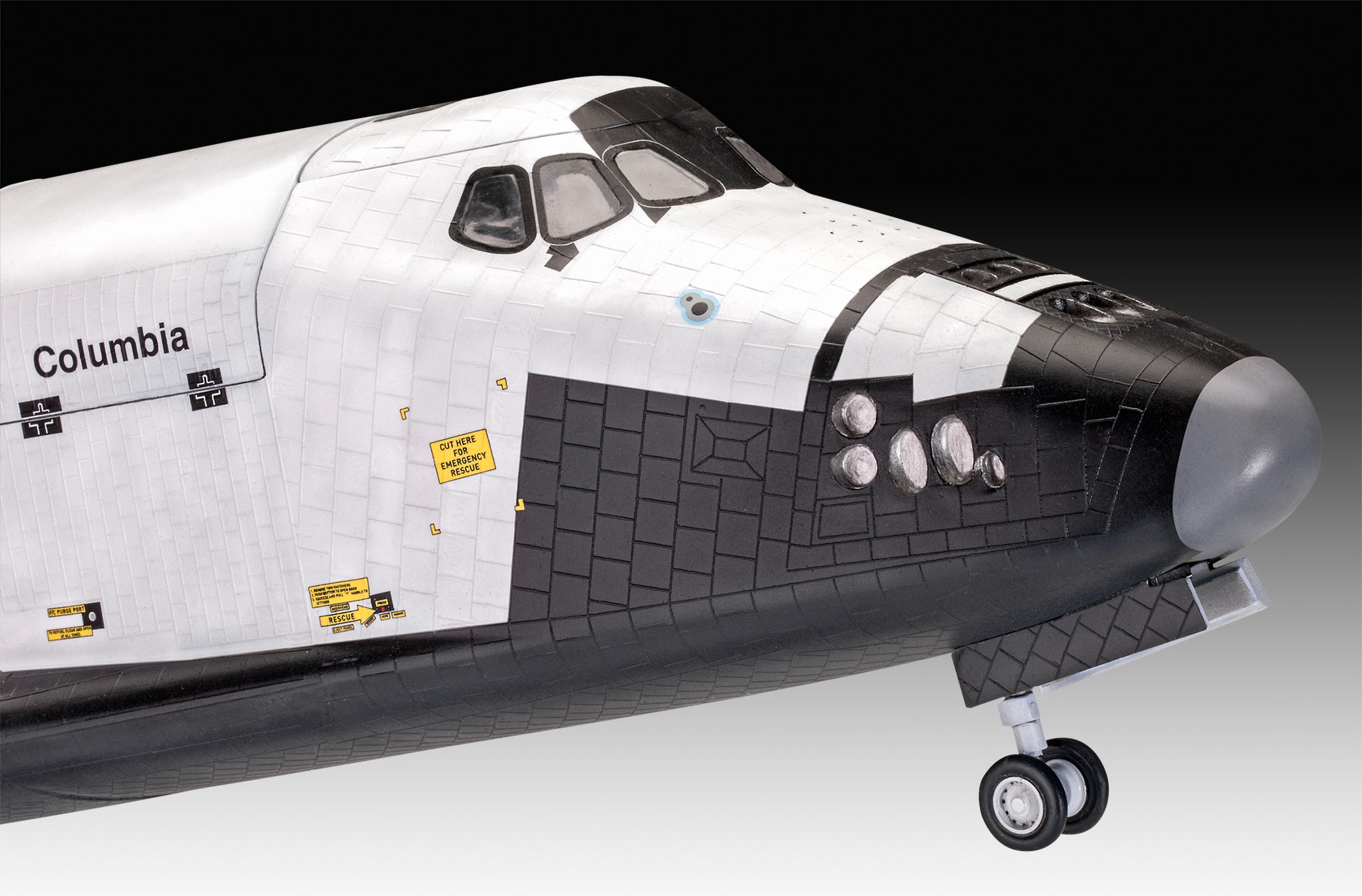 Maqueta Transbordador Espacial 40º Aniversario con accesorios básicos Revell 8
