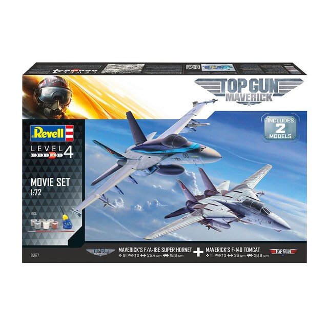Imagen 0 de Maqueta Top Gun Movies con accesorios básicos Revell
