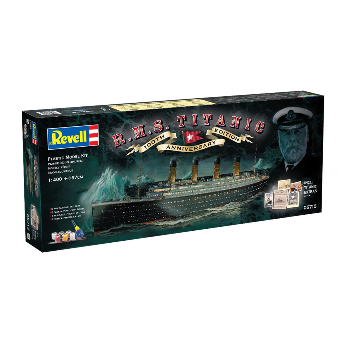 Revell – Maqueta Titanic 100 Aniversario con accesorios básicos Revell.