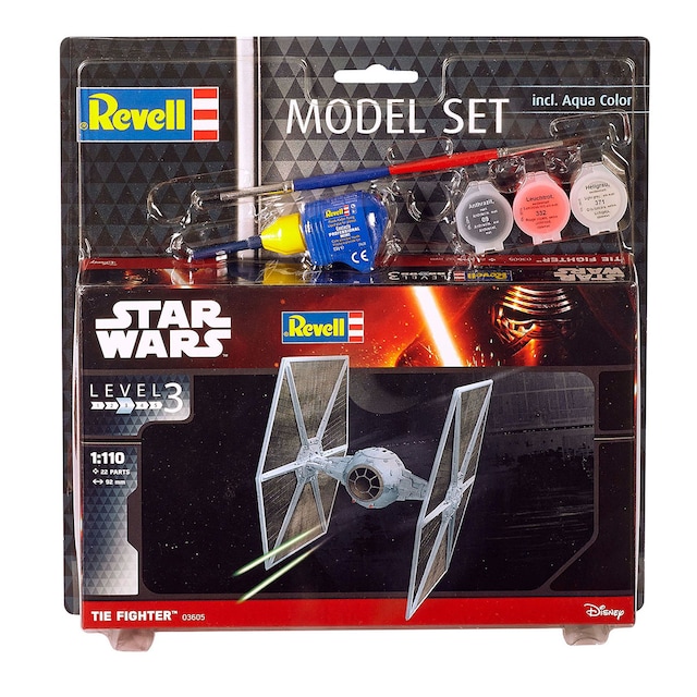 Imagen 0 de Maqueta TIE Fighter con accesorios básicos Star Wars Revell