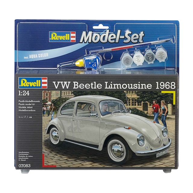 Imagen 0 de Maqueta VolksWagen Beetle Limousine 1968 con accesorios básicos Revell
