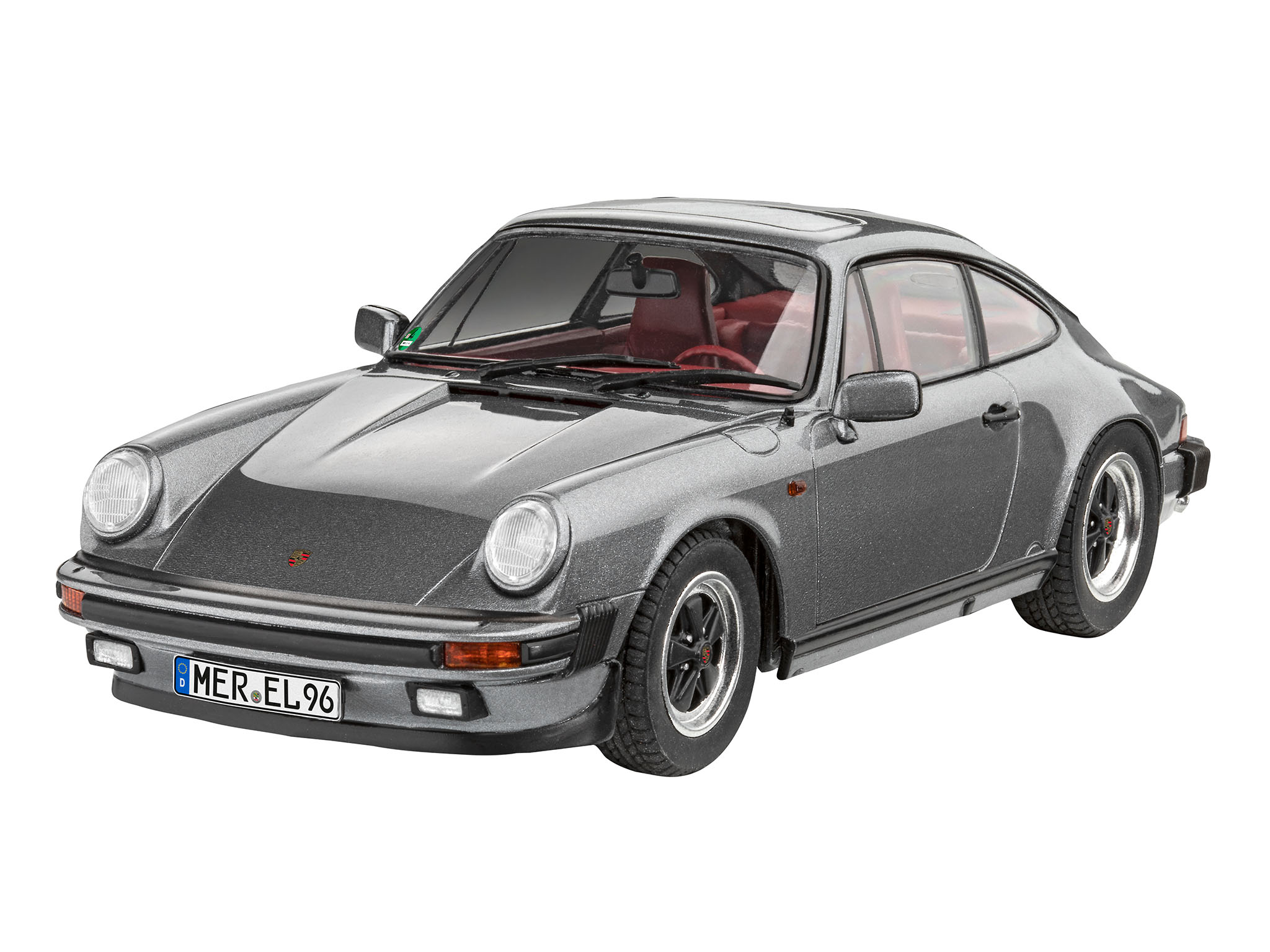 Imagen 3 de Maqueta Set Porsche 911 Carrera 3.2 Coupé G-Model con accesorios básicos Revell