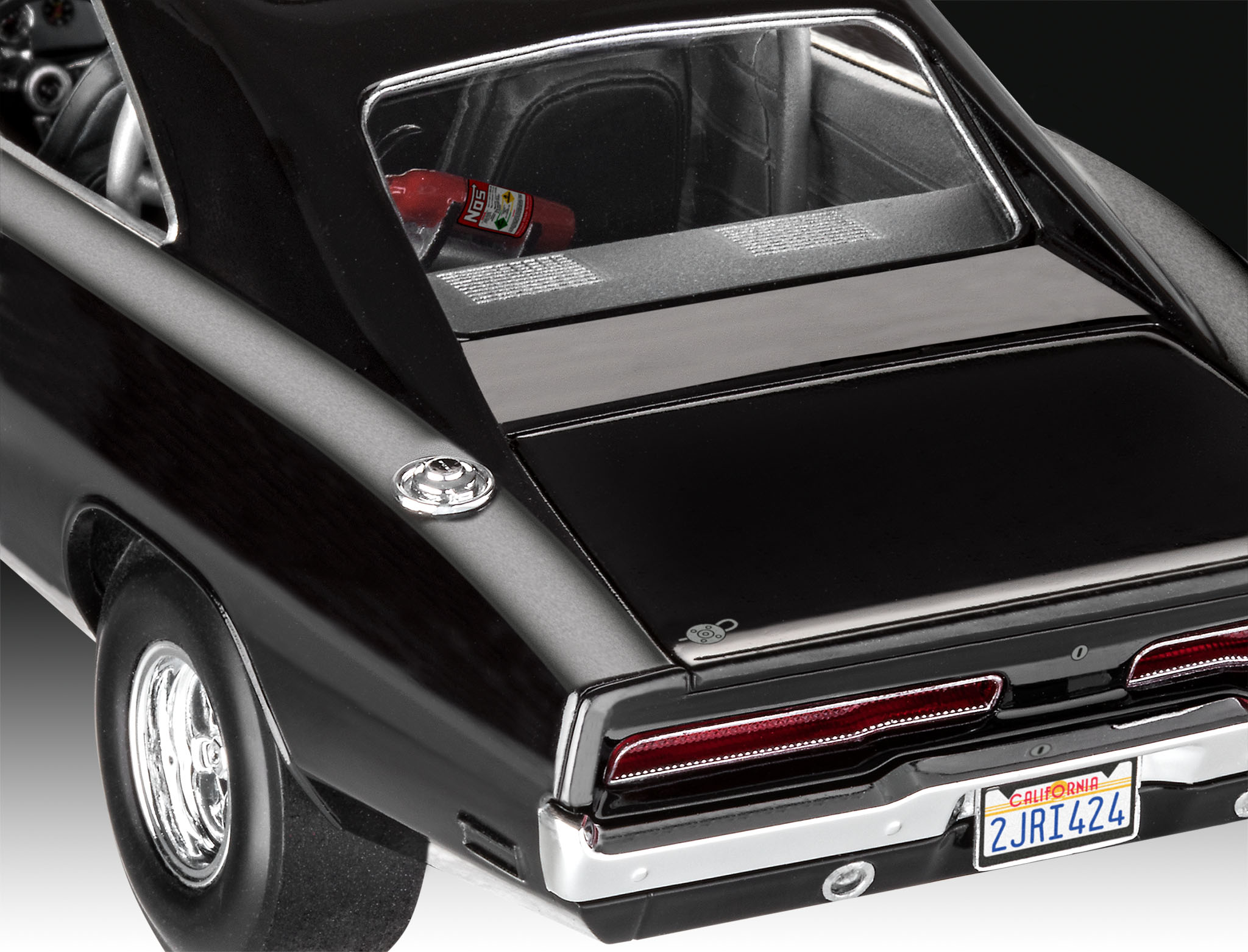Maqueta Fast & Furious Dominic's 1970 Dodge Charger con accesorios básicos Revell 6