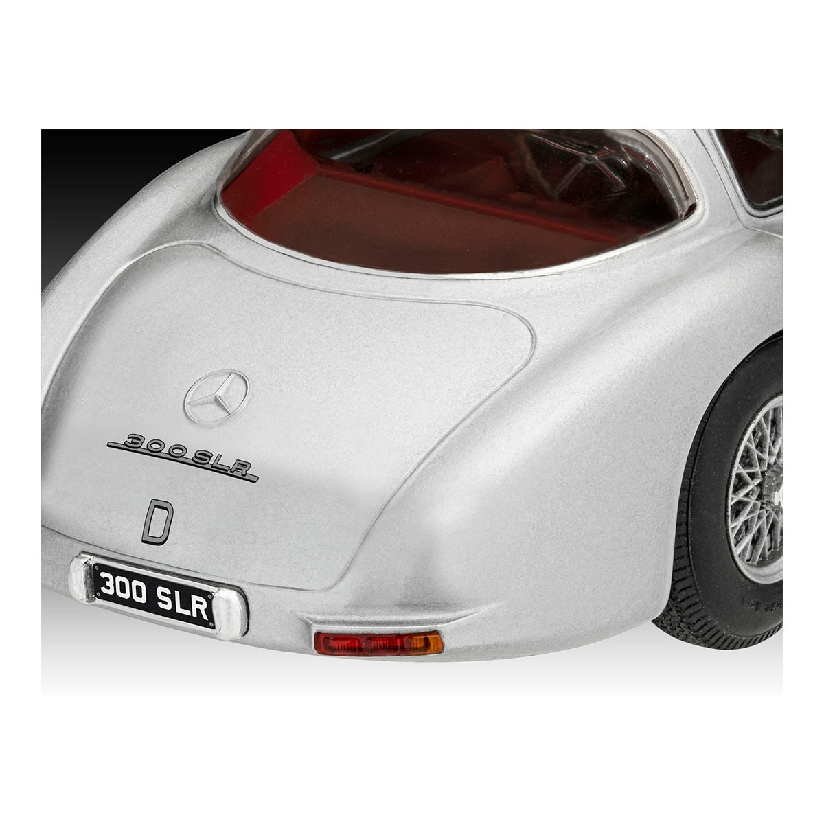 Maqueta para montar Mercedes-Benz 300 SLR Revell 4