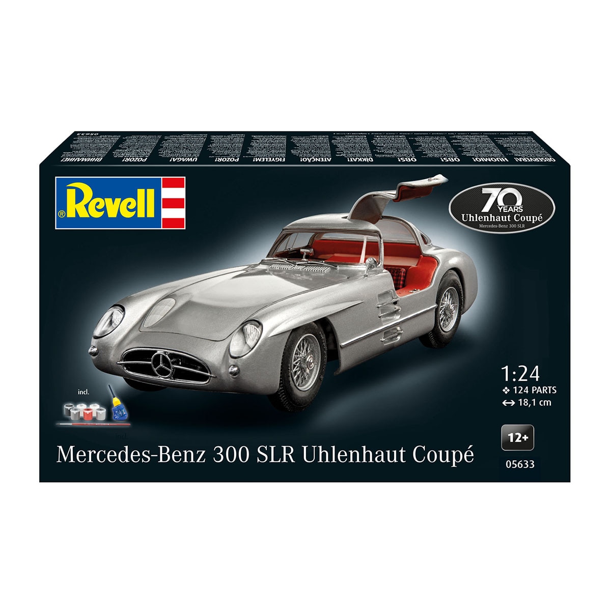 Maqueta para montar Mercedes-Benz 300 SLR Revell 12