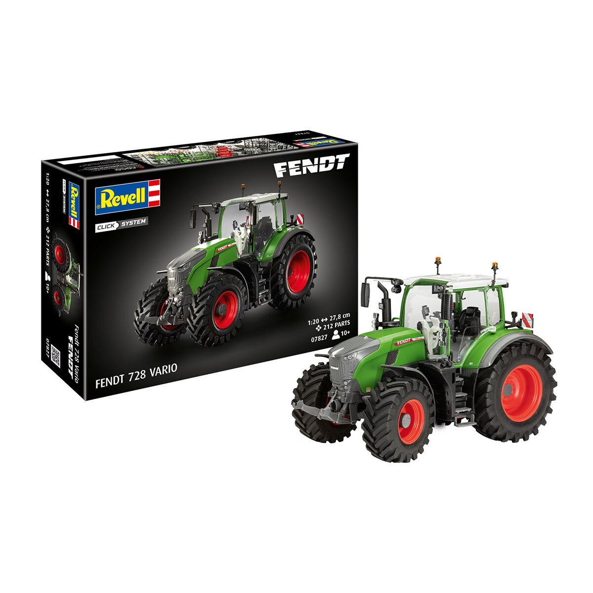 Revell – Maqueta para montar Tractor Fendt 728 Vario Revell.