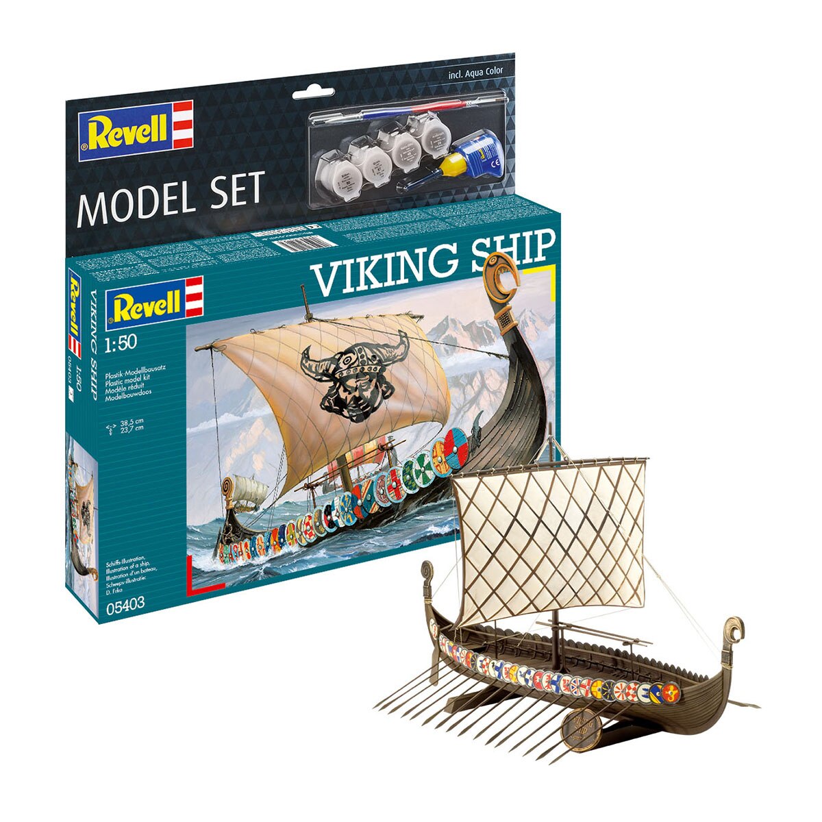 Revell – Maqueta para montar Barco vikingo Revell.