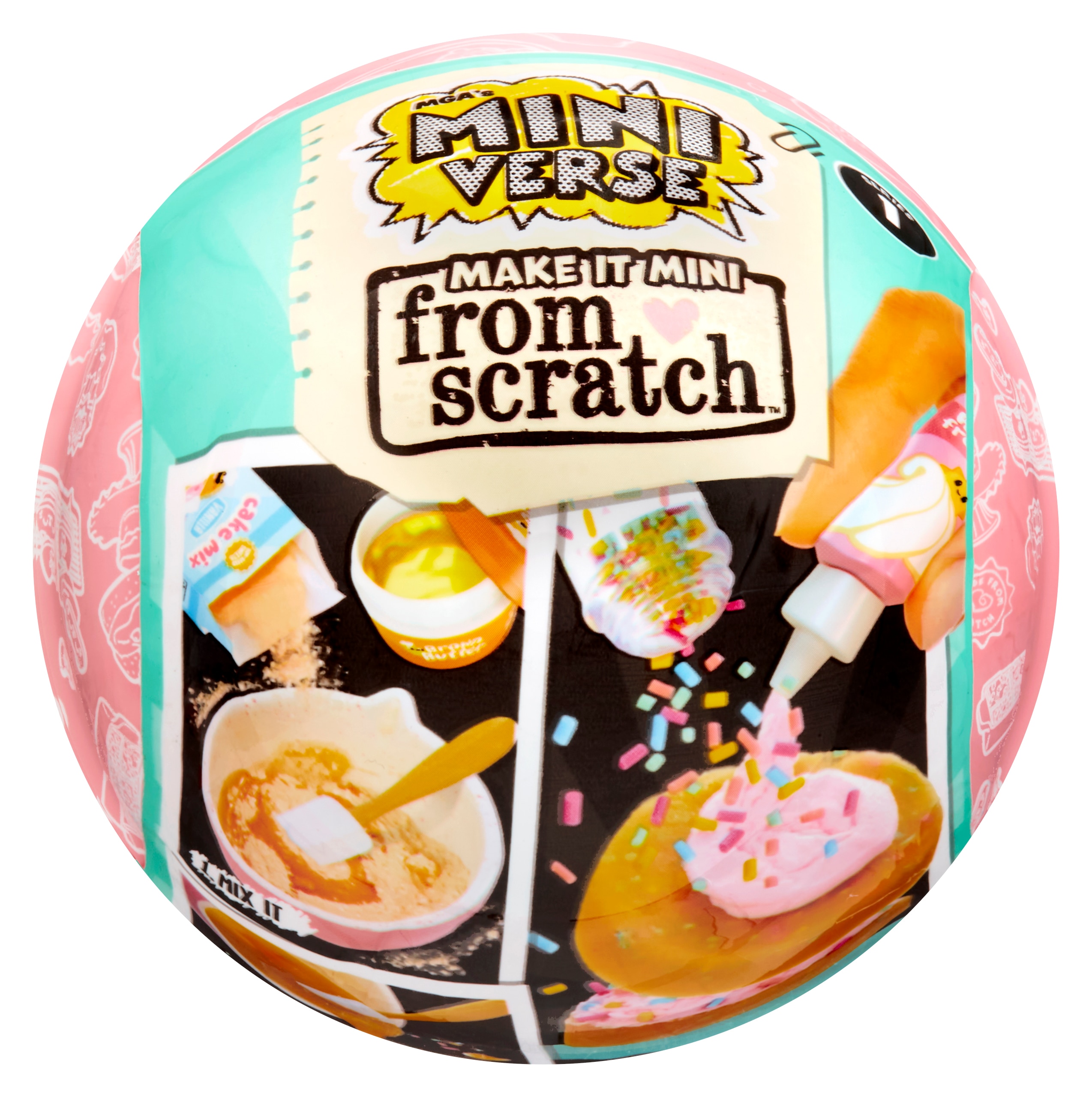 Bola sorpresa Make It Mini Diner Scratch Miniverse modelos surtidos 2