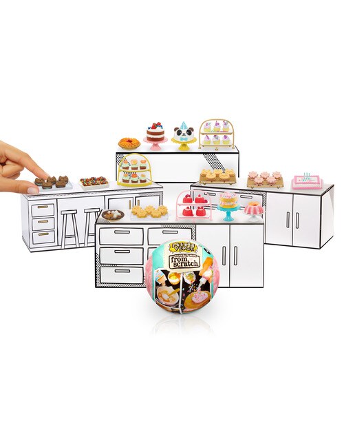 Bola sorpresa Make It Mini Diner Scratch Miniverse modelos surtidos 3