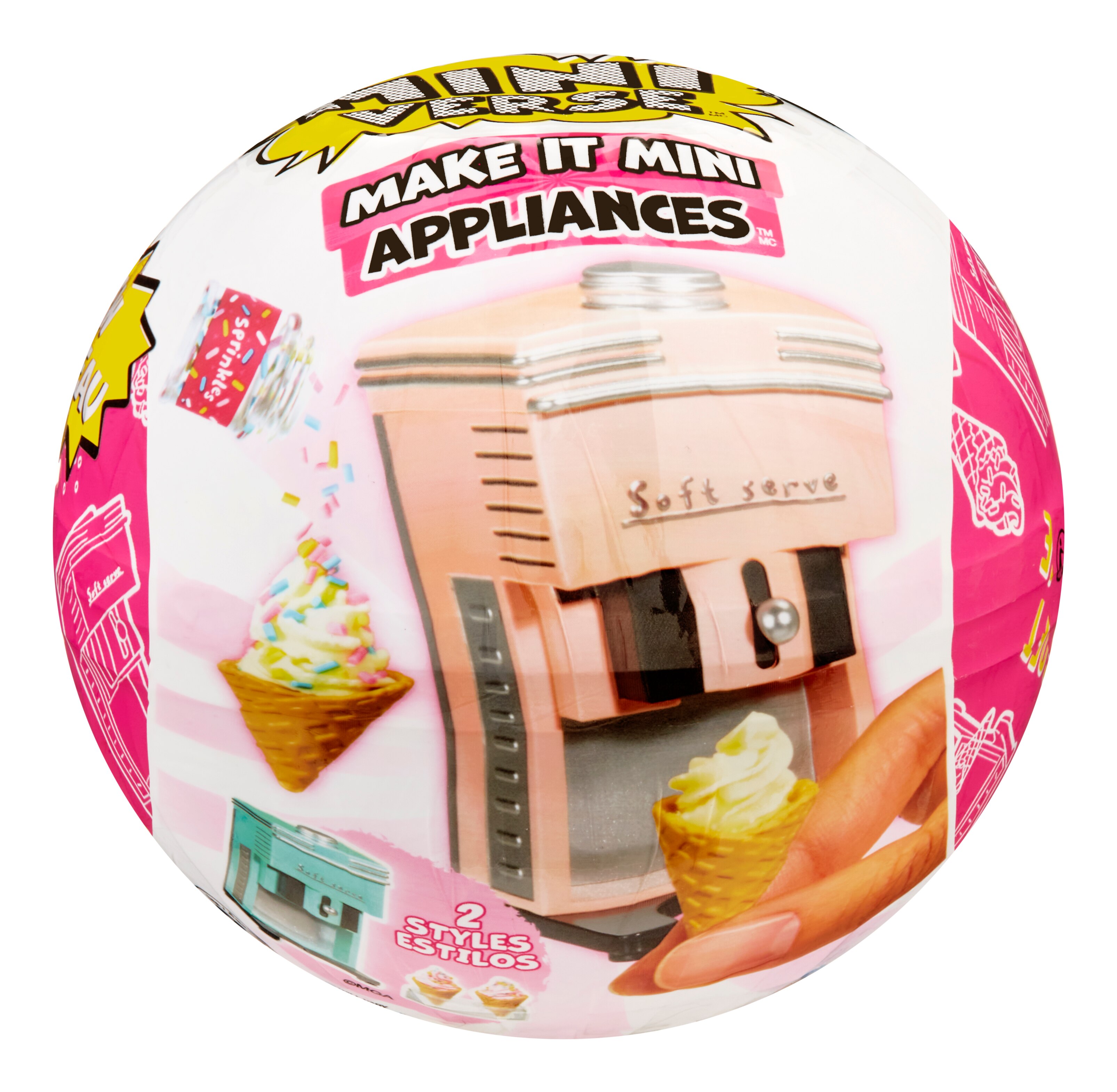 Imagen 2 de Bola sorpresa Make It Mini Appliances S2 Miniverse modelos surtidos