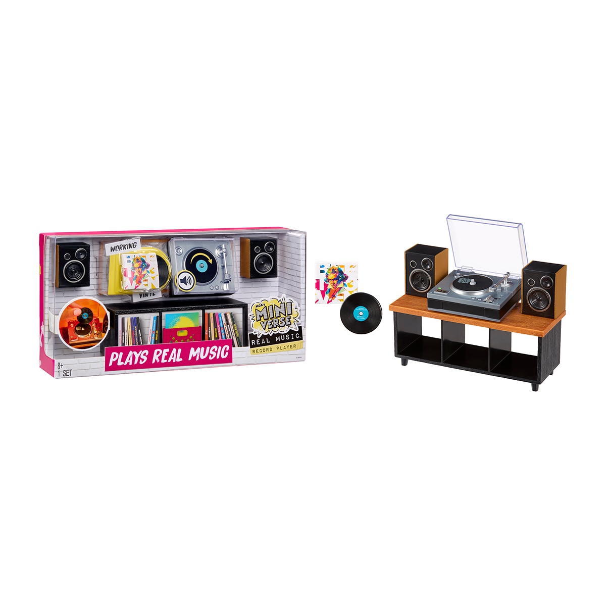 Tocadiscos reproductor de vinilos Miniverse Real Music 3