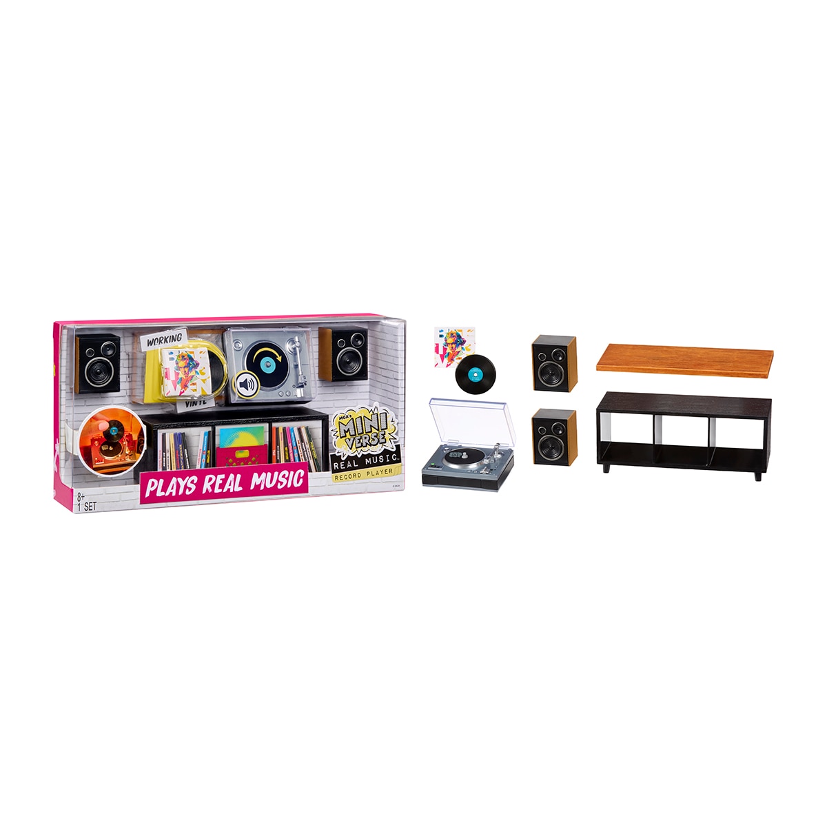 Tocadiscos reproductor de vinilos Miniverse Real Music 5