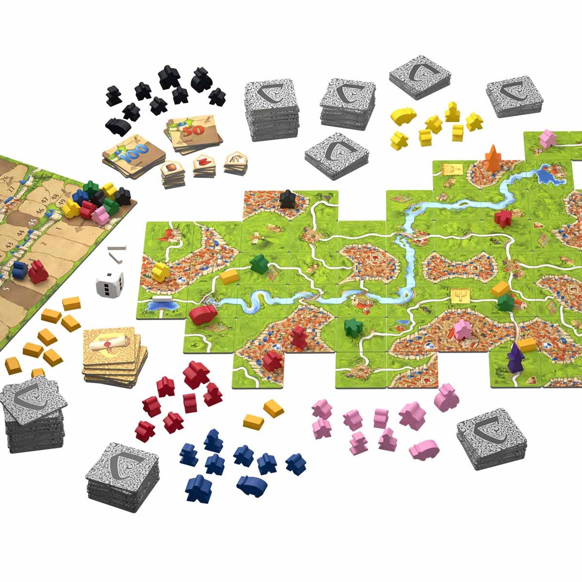 Juego de mesa Carcassonne Big Box Devir 2