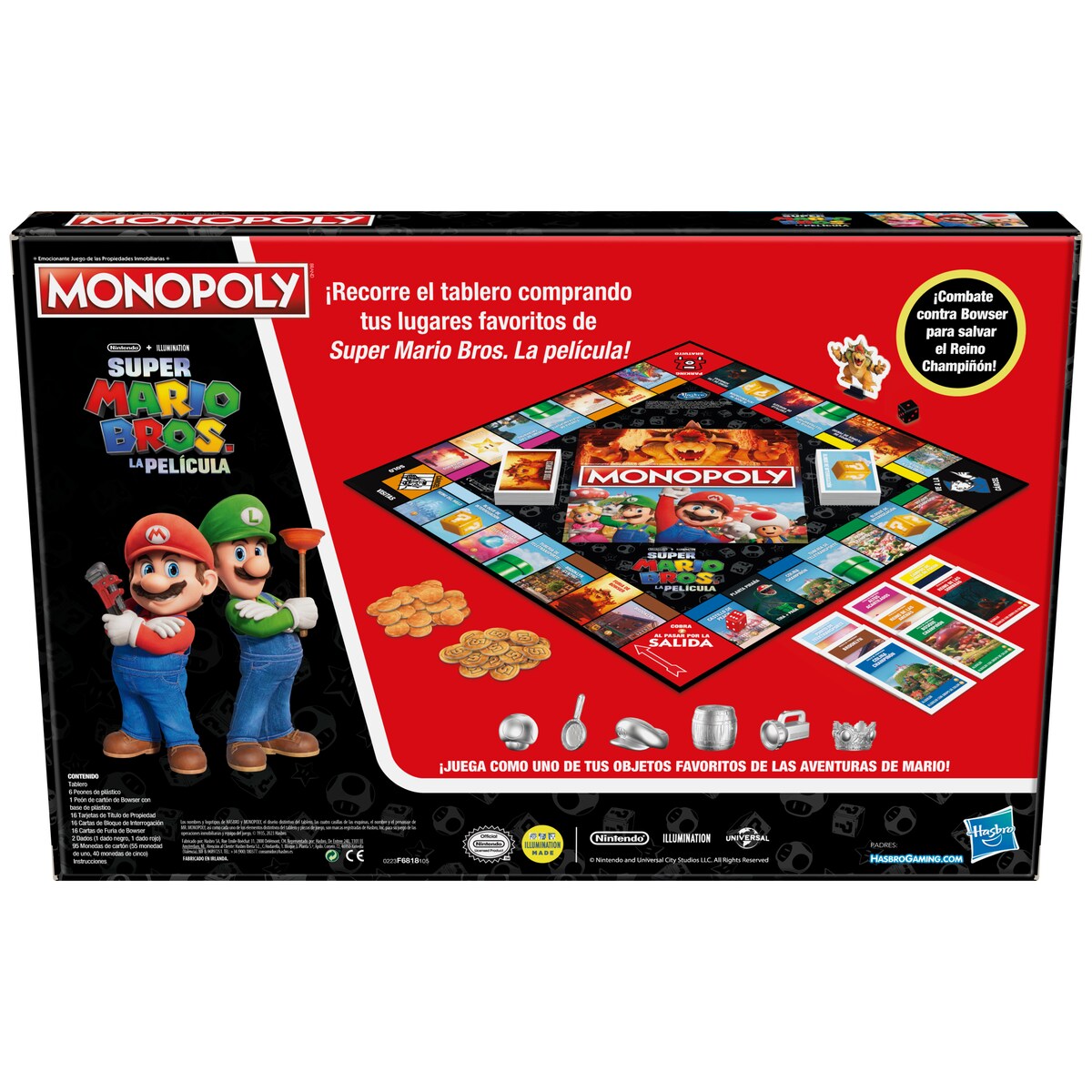 Super Mario Bros Monopoly Precio Juguettos Monopoly Mario Kart