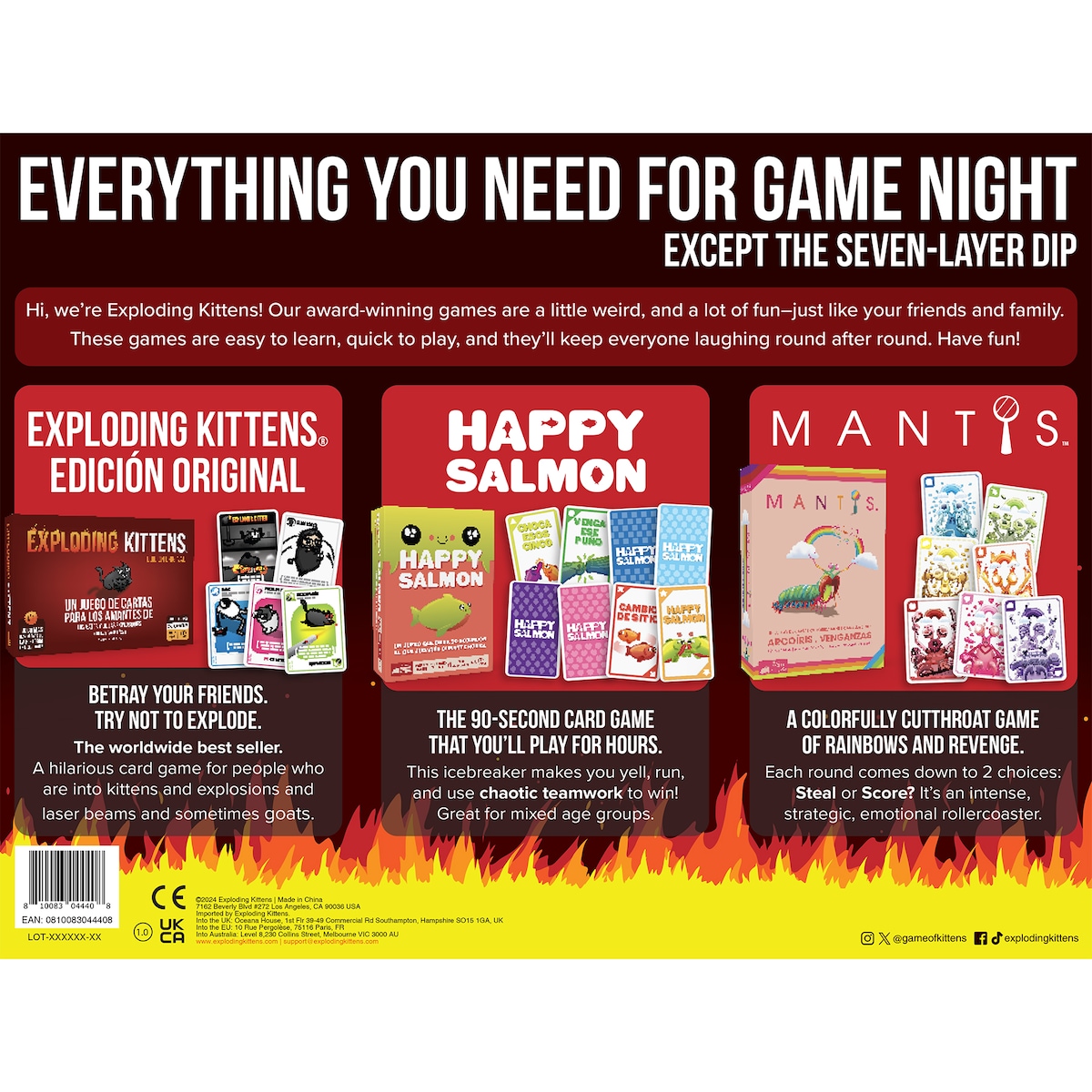 Juego de Mesa Bundle Exploding Kittens Asmodee 2