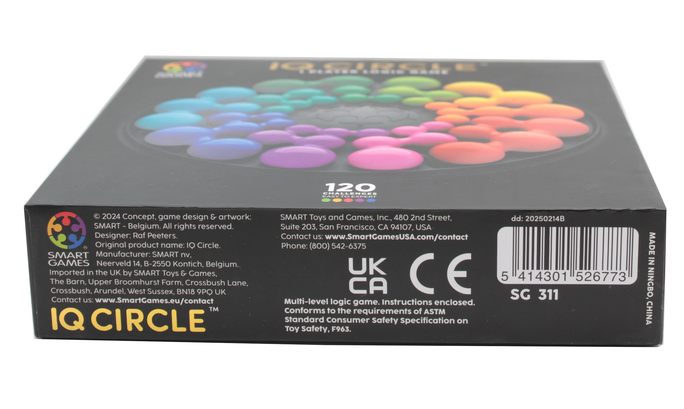Juego de mesa IQ Deluxe Circle Ludilo 6