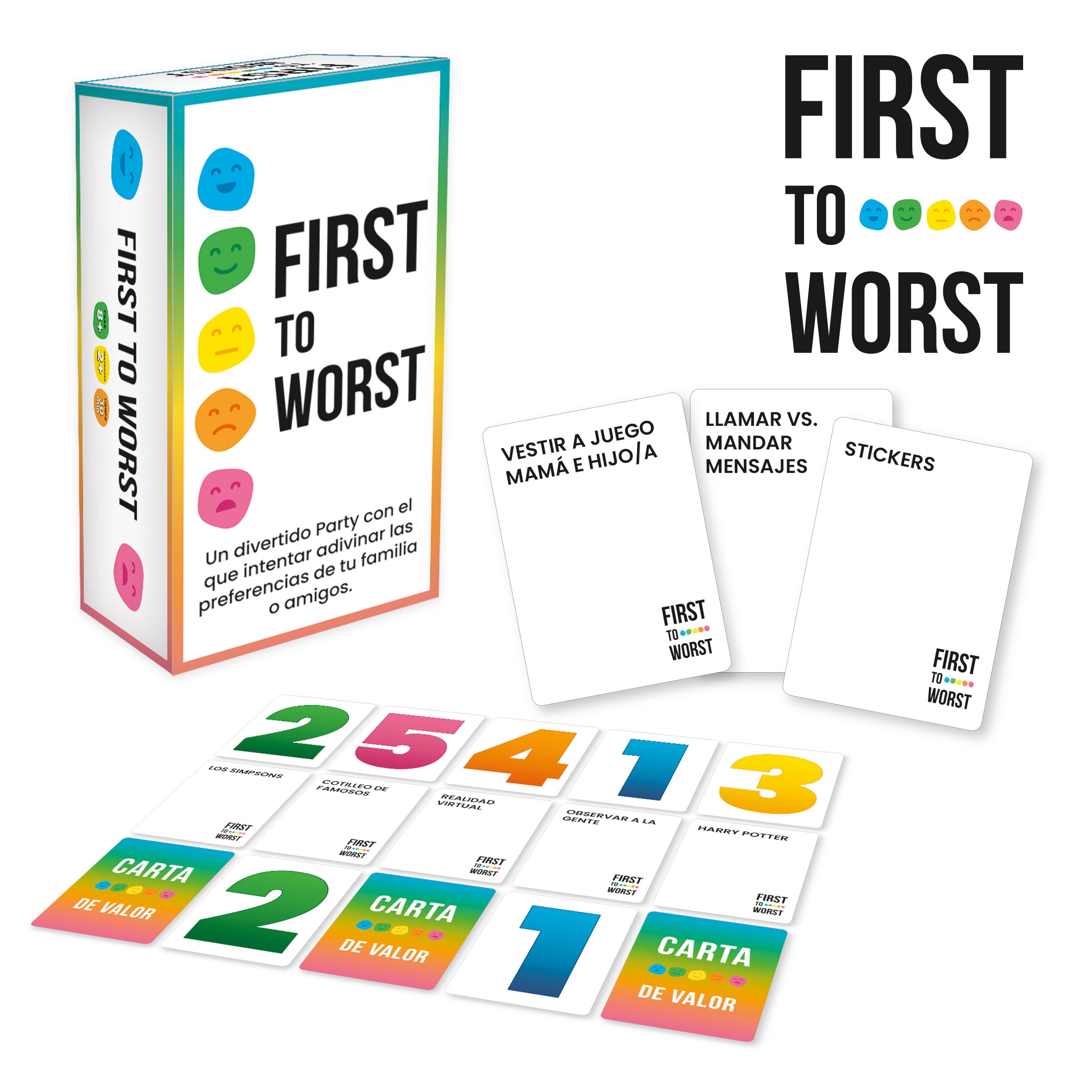Juego de mesa First to Worst Ludilo 3