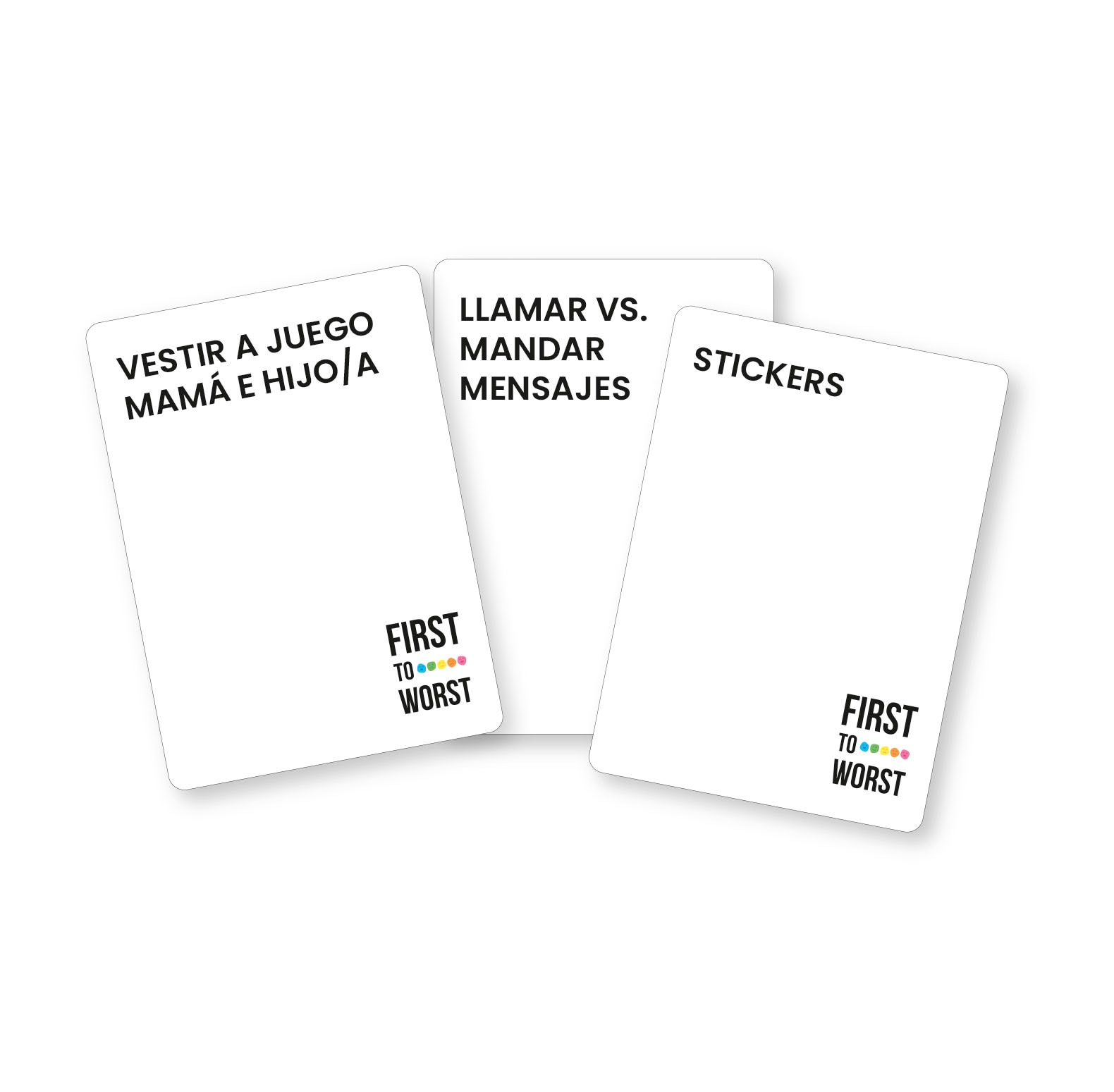 Juego de mesa First to Worst Ludilo 4