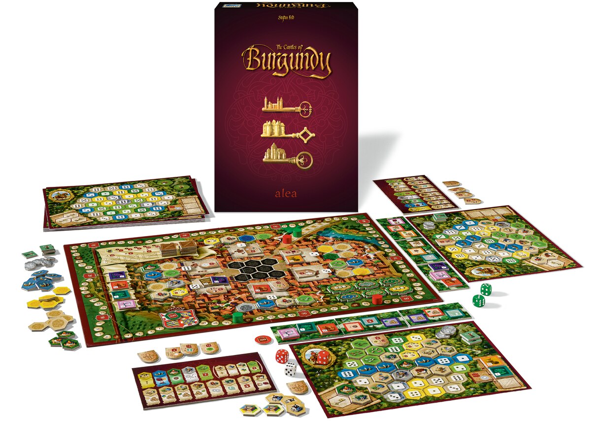 Juego de mesa The Castles Of Burgundy Alea Ravensburger 2