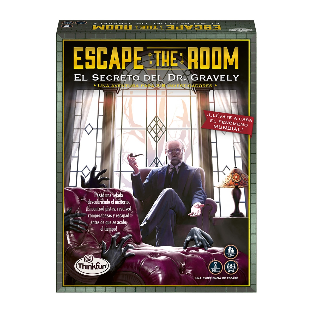 Ravensburger – Juego de mesa Escape The Room El Secreto Del Dr. Gravely Thinkfun Ravensburger.