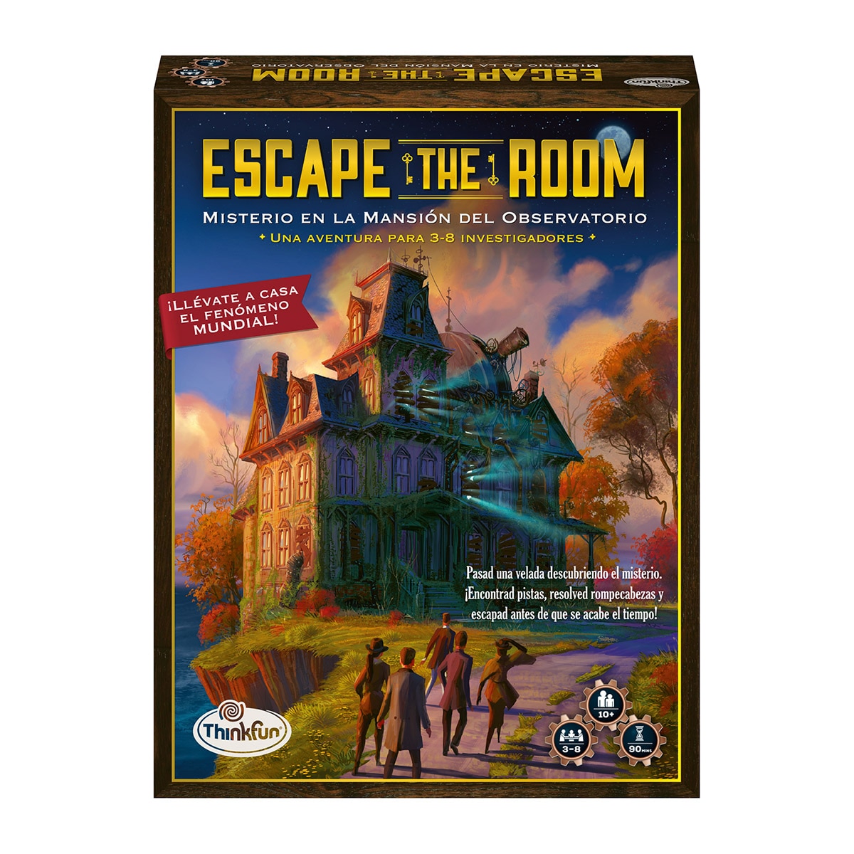 Ravensburger – Juego de mesa Escape The Room Misterio En La Mansión Thinkfun Ravensburger.