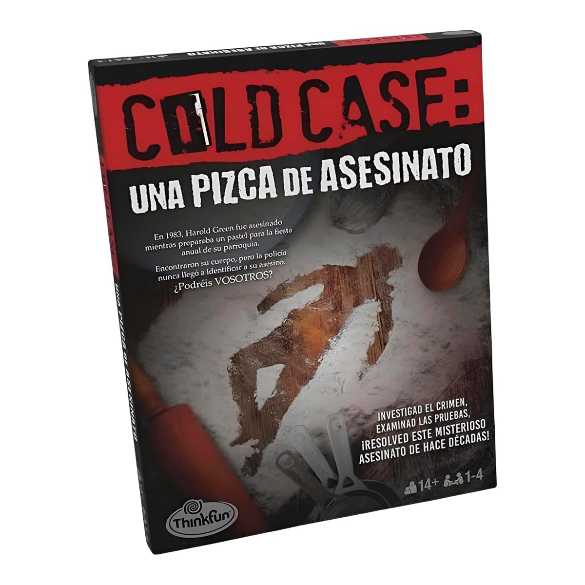 Thinkfun - Juego de mesa Cold Case 2 Una pizca de asesinato Thinkfun.